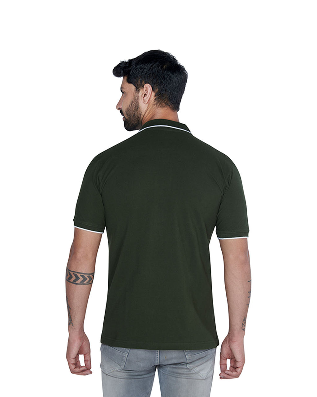 Military polo green tshirt