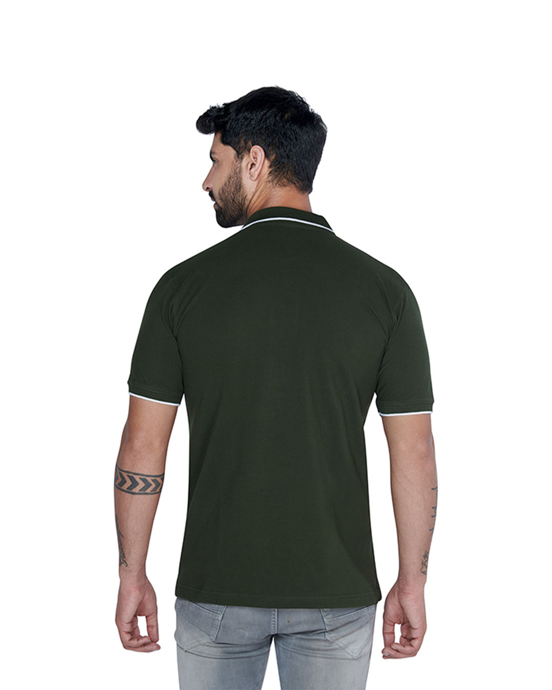 Military polo green tshirt