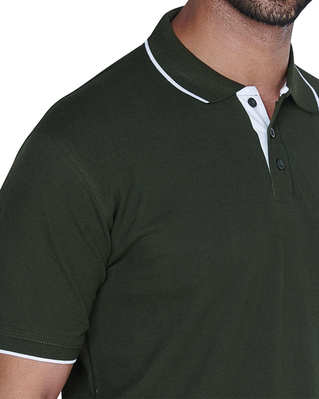 Military polo green tshirt